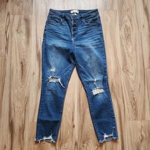 Abercrombie & Fitch High Rise Curve Love Skinny